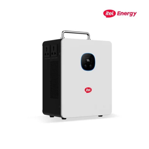 itel IESS-05K10N 500W All-in-One Solar Power System - Inverter + Battery + Controller for Home & Office