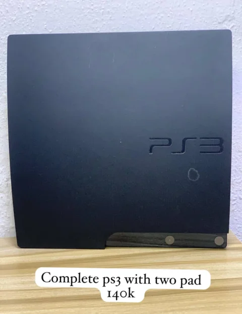 Sony PlayStation 3 Console Bundle – Complete Set with 2 Controllers and 8 Games