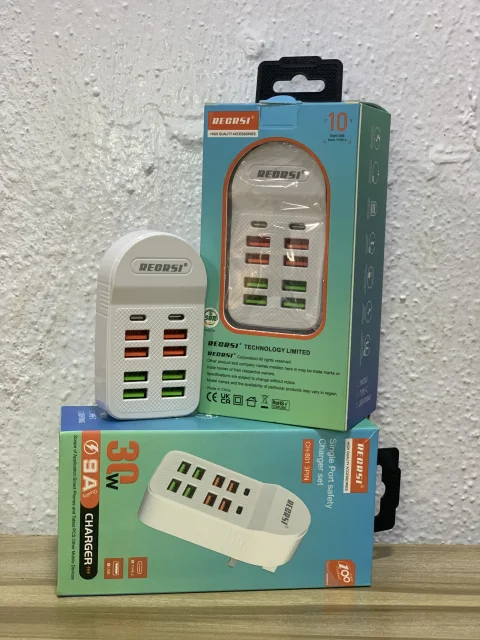 Single port safety charger set