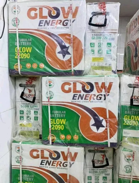 Glow Energy Tubular Battery – Model 2209 / 2200, Long‑Life Power Backup Solution