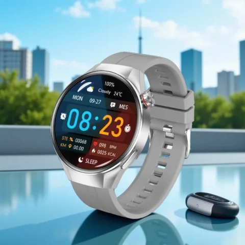 2025 New Sports Business Watch G5 PlUS Smart Watch Men 1.75"HD AMOLED Screen GPS track Heart Rate Compass Voice Call Smart Watch