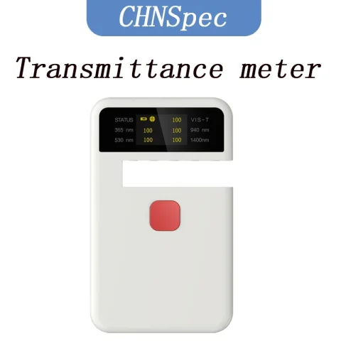 Portable Transmittance Tester CT-25, UV, VL, IR Transmittance Meter, 365nm/530nm/1400nm, suitable for solar film, optical glass,