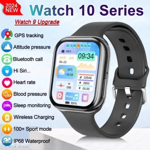 New Series IW9 Watch 10 GPS Track Smart Watch Men Woman HD Bluetooth Call Waterproof Sports SmartWatch For Apple Android IOS