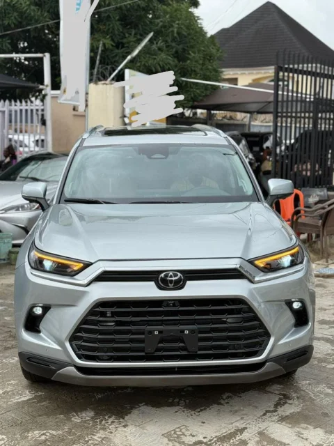 Foreign Used 2024/2025 Toyota Grand Highlander Platinum | Fullest Option, Tan Interior, Accident Free