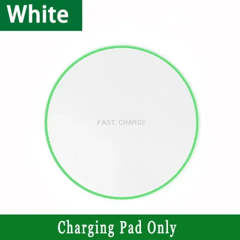 300W Wireless Charger Pad Induction Fast Wireless Charging Station For iPhone 16 15 14 13 12 Pro Max Samsung Xiaomi Oppo Huawei - White