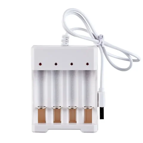 Universal Rechargeable Adapter AA / AAA  Battery Charger Quick Charge Charging Tools USB Output - 4 Slots