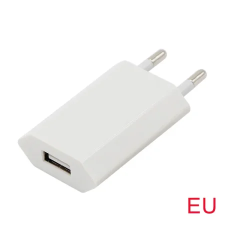High Quality European EU Plug USB AC Travel Wall Charging Charger Power Adapter For Apple iPhone x 9 8 7 6 6S 5 5S 4 4S 3GS