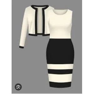 Smart And Exquisite Ladies Gown And Jacket