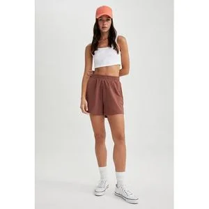 Defacto Woman Young Regular Fit Knitted Short - Brown (Z5071AZ-BN250)