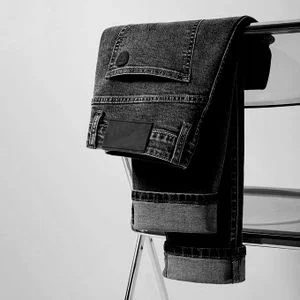 ORIGINAL Stock Jeans Trouser For Men - Non Fade Black