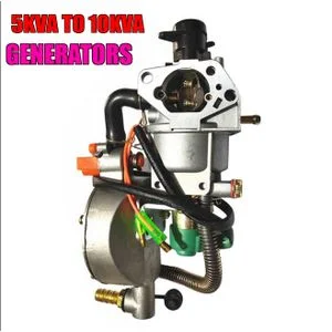 5KVA-10KVA  Dual Use Petrol Gas Generator Carburetor