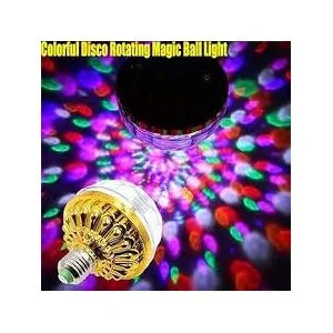 RGB DISCO ROTATING COLOURFUL BULB
