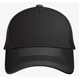 Black Silhouette Baseball Cap