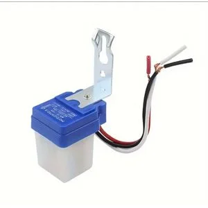 Outdoor Photo Switch Sensor, Photo Controlled Sensor Switch, Auto On/Off Photocell For Light Control-10A-220V