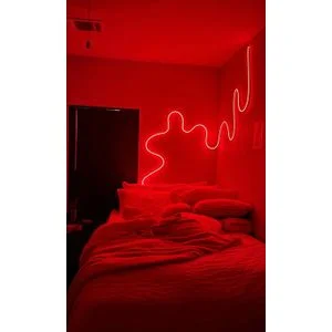 Lighting 5 meters wall design Neon Flexible Strip Led Light Red