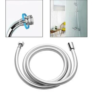 PVC Hand Held Shower Hose G1/2'' Showerhead Pipe Bathroom 2m