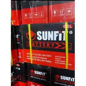 Sunfit 130ah GEL Solar Inverter Battery