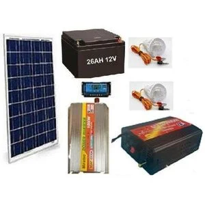 Miratec 1000W HOME SOLAR LIGHTING SYSTEM FOR TV, LAPTOP AND LIGHTS WiTH 20A CHARGER AND DC BULBS