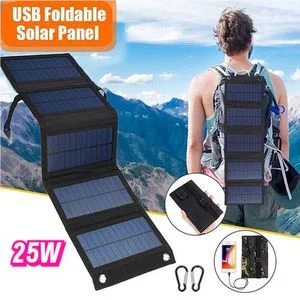 Solar PV Panel Outdoor Emergency Mobile Power Folding Bag