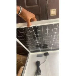 100W 18V Monocrystalline Solar Panel with upto 27v VoC and 6yards cable length