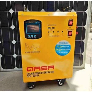 Qasa Solar Power Generator Inverter Ups Charger Hybrid Ac/dc Spg-500