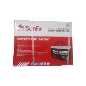 Sunfit 130ah GEL Solar Inverter Battery