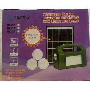 Led 30w Power X Portable Solar Powered Charging And Lighting Lamp
