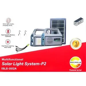 itel P2 Advanced Multi-Functional Home & Office Solar Light System
