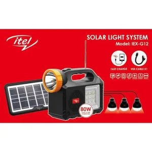 itel Solar Lighting System With MP3 & FM Radio