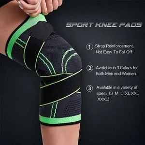 1PC Adjustable Knee Support Knee Compression Sleeve Brace