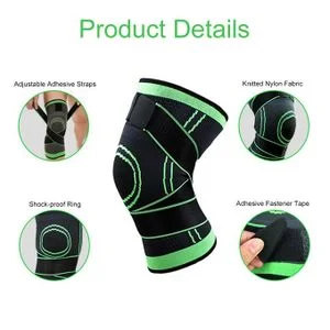 1PC Adjustable Knee Support Knee C-ompression Sleeve Brace