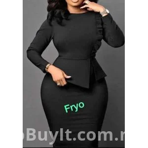 Elegant And Classy Ladies Fashionable Corporate Gown