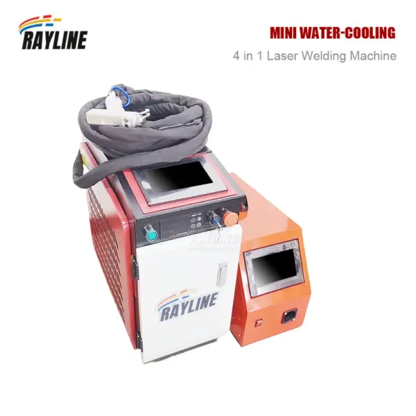 Handheld 3-in-1 1500W Laser Welder Machine Fiber Laser Source Water Cooling System Raycus Max BTW Metal Welding Cleaning Cutting 5