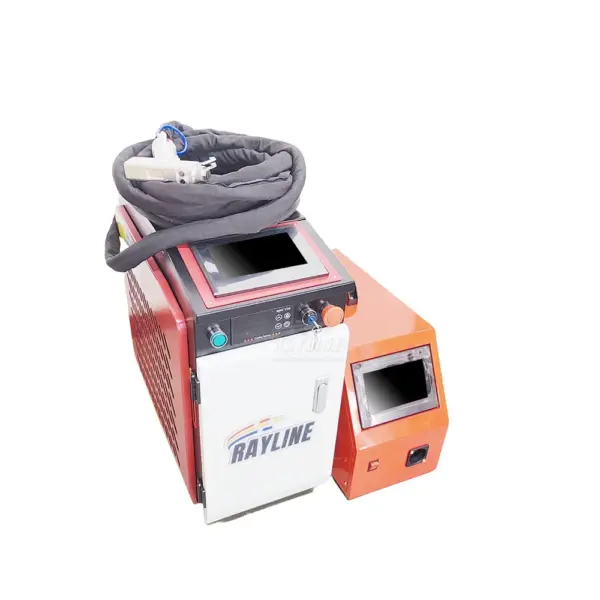 Handheld 3-in-1 1500W Laser Welder Machine Fiber Laser Source Water Cooling System Raycus Max BTW Metal Welding Cleaning Cutting 2